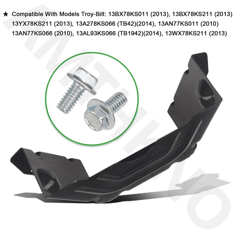 AMTHKNO 783-06424A-0637 Deck Belt Cover Black Compatible with MTD/Craftsman/Troy-Bilt/Husky Lawn Mower 42"" 46"" Deck Replaces 783-06424A Mower Desk Parts 13AD775S059 13WX78TS090 24728902 247288842 (1 Pack) - Image 4